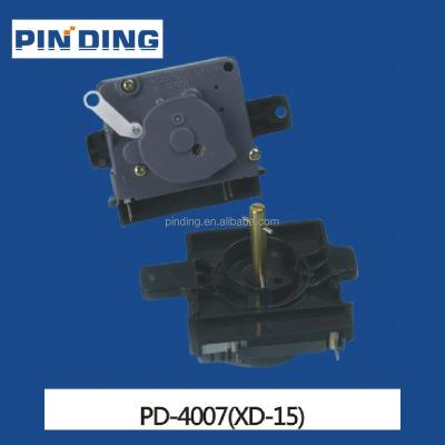 China Plastic washing machine timer washing machine parts FOR GENERAL WASHING MACHINE 15 minutes timer switch to clean PD-4007 for sale