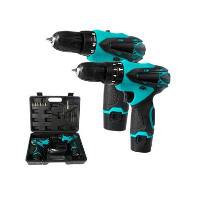 China Cordless Combination Drill Combo Set Factory Wholesale Price Kit Cordless Drill for sale