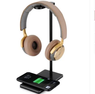 China Newest Earphone Stand Mount Stand Holder Wireless Charger For PHONE Charging for sale