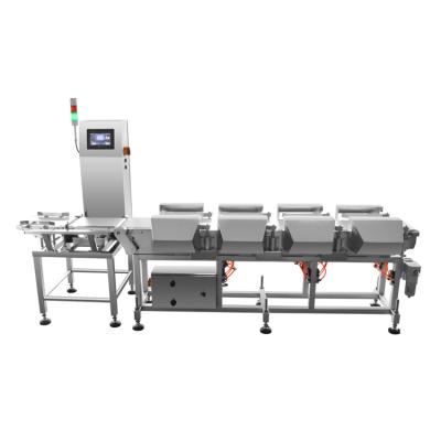 中国 New Style fruit&vegetable sorting machine size&weight with best service 販売のため