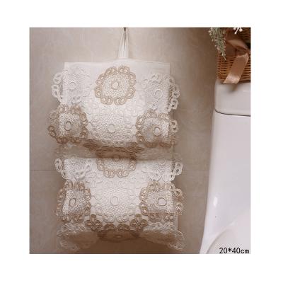 China Toilet Paper Bag Lace Design Toilet Paper Tissue Paper Roll Packaging Bags Tissue Toilet Paper Bag For Toilet for sale