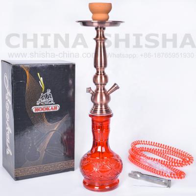 China Acrylic Stain Portable Hookah With Silk Silicone Hookah Bowl Hose Tongs Hookah Set Factory Wholesale for sale