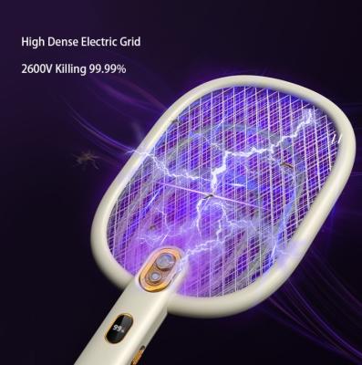 China Viable Rechargeable Mosquito Swatter Wholesale 2000V Pilots Control Electric Mosquito Swatter Racket for sale