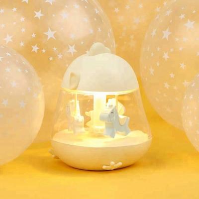 China New wholesale cheap decorative night light with music box for sale