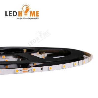 China Residential High Bright 5m DC 24V 60LEDs/M Warm White / White Flexible IP20 / IP65 LED Lamp 3528 SMD LED Strip Light Strip for sale