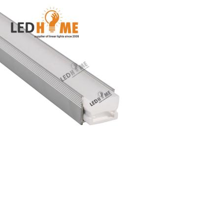 China Decorations LEDHOME IP67 Aluminum Underground Linear Strip Lighting System Recessed Linkable Led Linear Light for sale