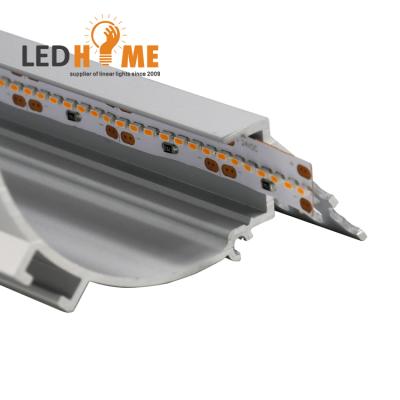 China Decorations AL-D34 LED Flexible Extrusion Aluminum Profile Strip For Light for sale