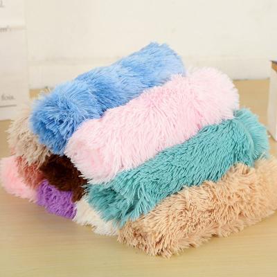 China Wholesale Mechanical Washing Pet Blanket Thickened Autumn Winter Warm Mat Cat Dog Cushion Universal Pet Blanket Accessories for sale