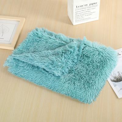 China Mechanical Wash Ready to Ship Mat Wholesale Pet Blanket Thickened Autumn Winter Warmth Cat Dog Cushion Universal Pet Blanket Accessories for sale