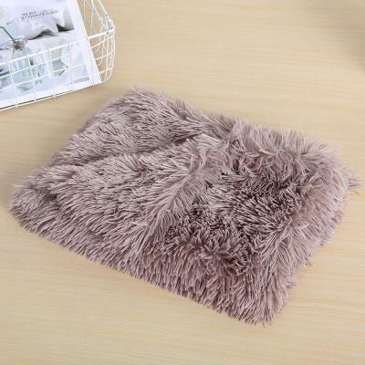 China Mechanical Kennel Mat Soft Dog Pad Wash Dog Cushion Pet Bed Blanket for Small Medium Large Pets for sale