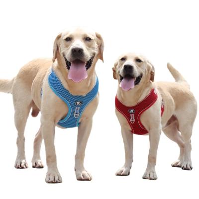 China New Pet Harness Vest Reflective Dog Leash Breathable Dog Leash Chain for sale