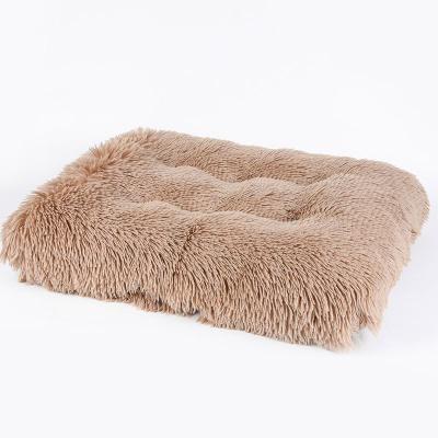 China Wholesale Cheap Luxury Mechanical Plush Washable Mats Comfortable And Warm Nest Pet Pads For Small Medium Large Dogs for sale