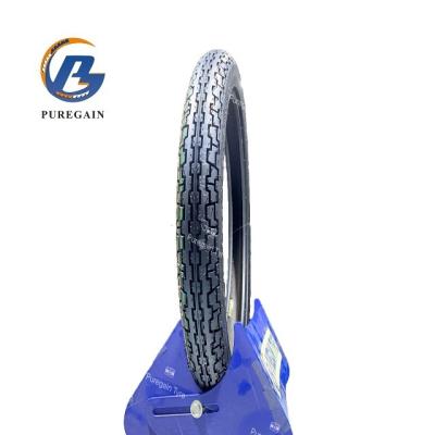 China Qingdao Puregain Natural Rubber Tire Factory Motorcycle Tire 2.75-18 PG18A for sale