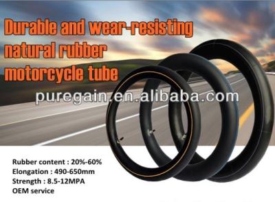 China Natural rubber motorcycle inner tube motorcycle tire size and motorcycle inner tube size for sale