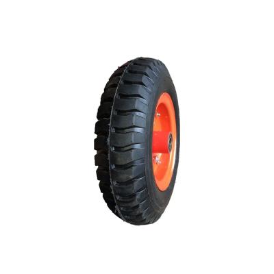 China 3/4IN Width Tread-on-Core Tire Style Pneumatic Wheels Heavy Duty Rubber Steel Rubber Tire 3 Years Warranty for sale