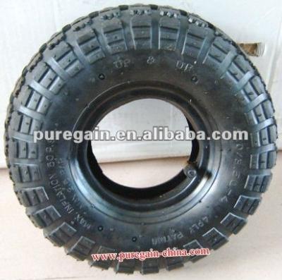 China High Quality Natural Rubber Wheelbarrow Tire 3.50x8 for sale