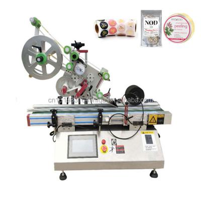 China Food labeling machine the bag labeling machine multifunctional convenient bottom top labeling machine for sale