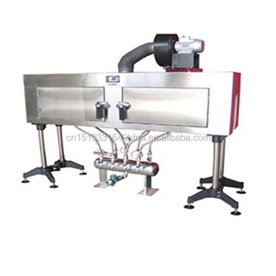 China 2022 universal manual steam tunnel labeling machine sleeve shrink heat food use multifunctional design 2022 new convenient for sale