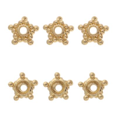 China Copper alloy metal torus gold-plated three-dimensional jewelry diy handmade material for sale