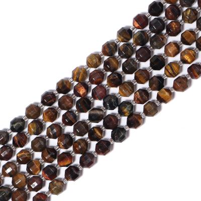 China Jewelry Making DIY Bracelet Necklace Making Natural Stone Blue Tiger Eye Round Loose Beads Yellow For Jewelry Making DIY Handmade Bracelet Earrings Accessories 6 8 10mm for sale