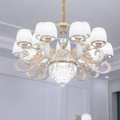 China Modern Crystal Chandelier For Living Room Gold Ceiling Lamp French/European/American/Modern/Nordic/Wholesale Adjustable Stainless Steel Size for sale