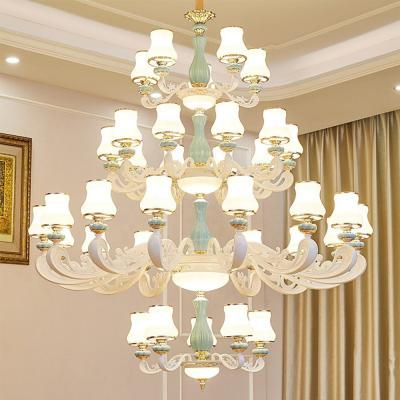 China Baccarat/European/American/Modern/Nordic/Hotel Lighting Large Ceiling Moroccan Candle Chandelier Living Room Lamp Led Pendant Lights Crystal Chandelier Luxury Modern for sale