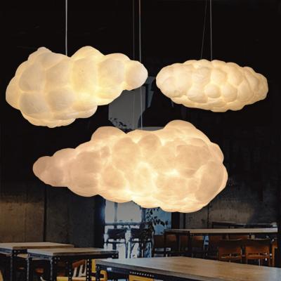 China Fashion Modern Creative Modern/Postmodern/Nordic/European Chandelier Simple Postmodern Hanging Cloud Lamp LED Chandelier Pendant Lights Indoor Nordic Design for sale