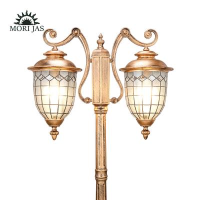 China European/American/Modern/Classic/Post-Modern/Southeast Asian Street Decorating Outside Outdoor Cast Aluminum Lamp Post Pillar Lamp Post Grill Lighting Post Garden Lamp LED light 2m 2.5m 3m for sale