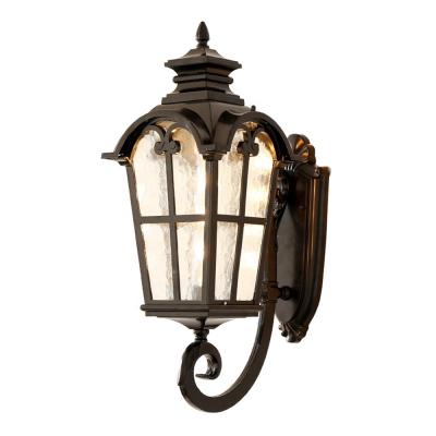 China American Vintage Garden LED Wall Lamps Color Wall Lamp European Antique Black Bronze Outdoor Good Quality European/American/Classic/Modern/Antique Door Wall Lamp for sale