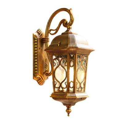 China European/American/Classic/Modern/Retro/Antique/Vintage Decoration IP65 Waterproof Wall Lights Lamp Antique Black Bronze Matrix Cast Aluminum Lighting Home Lighting Outdoor Wall Lamp for sale