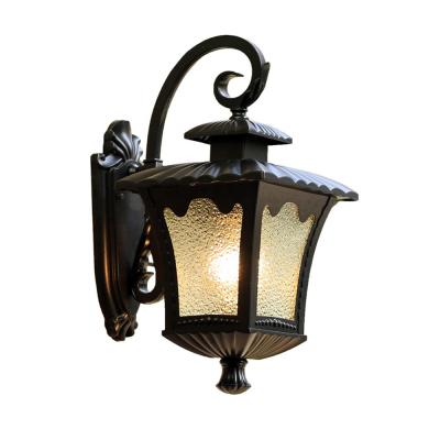 China European/American/Modern/Retro/Antique/Vintage/Industry Energy Saving Outside Waterproof Outdoor Mounted IP65 Landscape Led Wall Light Vintage American Villa Outdoor Wall Lamp E27 for sale