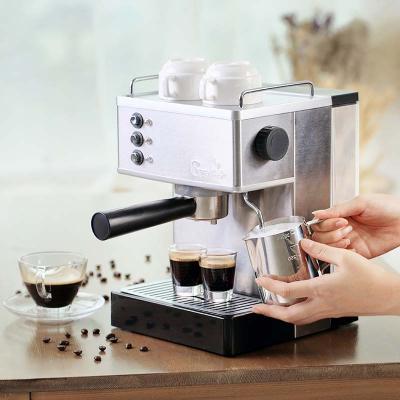 China Hot Selling Professional Coffee Maker Desktop Espresso Maker 19 Bar Pump Espresso Cappuccino Maker Coffee Machine for sale