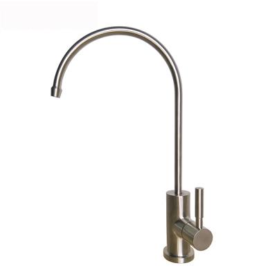 China Thermostatic Osmosis Filter Reversing Sink Kitchen Faucets Purifier RO Water Tap Stainless Steel Single Handle Single Hole Steel Brushed for sale