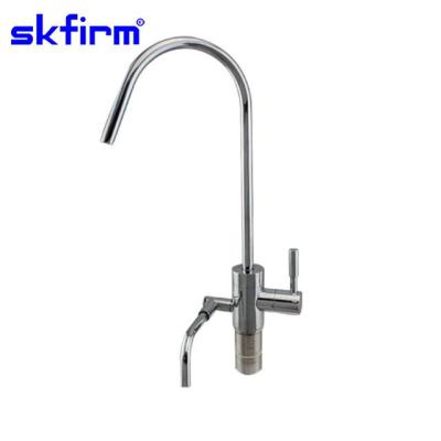 China Thermostatic Faucets New Factory Made Alkaline Water Dispensing Countertop Polished Chrome Finish Alkaline Water Ionizer Faucet for sale