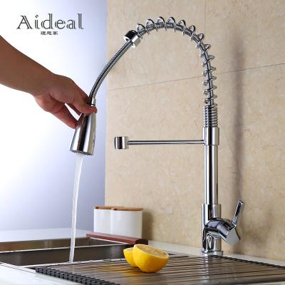 China Thermostatic Faucets Fashion Chrome High Quality Cold And Hot Water Kitchen Faucet 2021 for sale