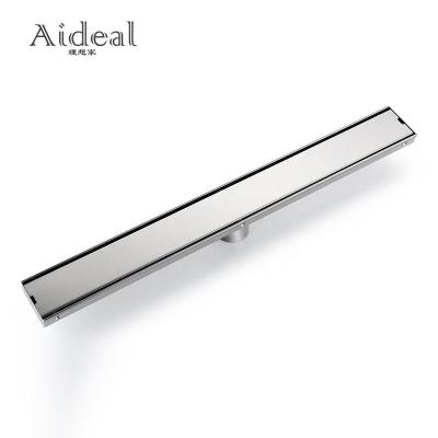 China Hotel Use Commercial Stainless Steel 1000mm Floor Concealed Shower Easy Cleaning Linear Drain Anti-seeper for sale