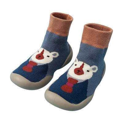 China Winter Anti-slippery Children's Snow Boots Baby Funny Non-slip Children's Shoes for sale