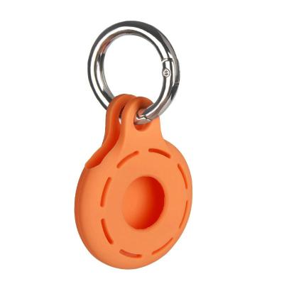 China 2021 Wholesale Anti-drop Protector Case Anti-fall Silicone Key Chain Cover For AirTag for sale