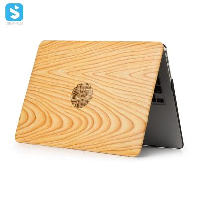 China Anti-dust for Apple Macbook case cover, wood grain case for new Macbook Pro 15 for sale