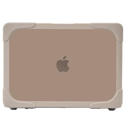 China Kickstand Gummy PC TPU Hard Plastic Case for MacBook Air 12 for sale