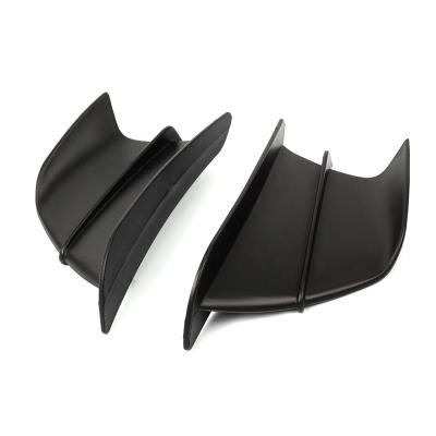 China ABS Motorcycle Universal Spoiler Wing Kit Fixed Winglet Fairing Wind Aerodynamic Deflector For Honda CBR600RR CBR1000RR CBR250R for sale