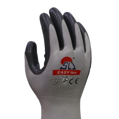 China Cut Resistant Glass Fiber Nitrile Gloves Anti Cut Safety Glove S-XL for sale