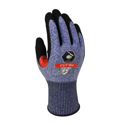 China Factory custom high quality anti-cut diving spearfishing safety cut resistance gloves S2506 for sale