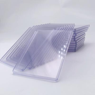 China Sport Card Top 130pt Loader 3x4 Thumb Rigid Card Holder With Good Price JO--B-09 for sale