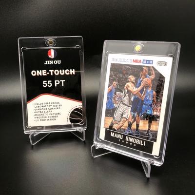 China One Touch 35PT 55PT 75PT 135PT Plastic Sports Game Card Holders Case Magnetic --JO-OTC-003 for sale