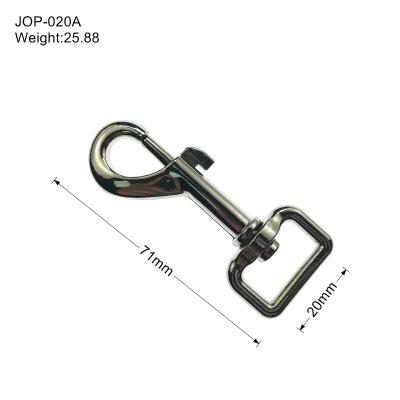 China Metal bag accessory hook/snap hook for handbag JOP-020A for sale