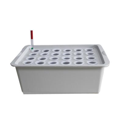 China Farms 24 Cell Nursery Hydroponic Soilless Box With Seedling Hydroponic Soilless Cultivation Plant Compressor System Growing Box for sale