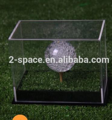 China Sustainable Tennis Ball Personalized Acrylic Display Case And Custom Ball Holder for sale