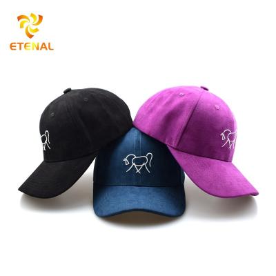 China COMMON Customized Mens 3d Embroidery Velvet Baseball Caps Hats Adjustable for sale