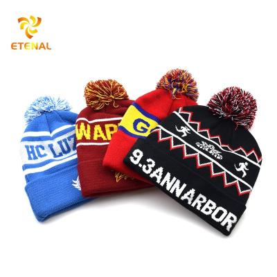 China COMMON 5% OFF Custom Winter Crochet Hat Knitted Beanies Embroidered Knitted Beanie Hat for sale